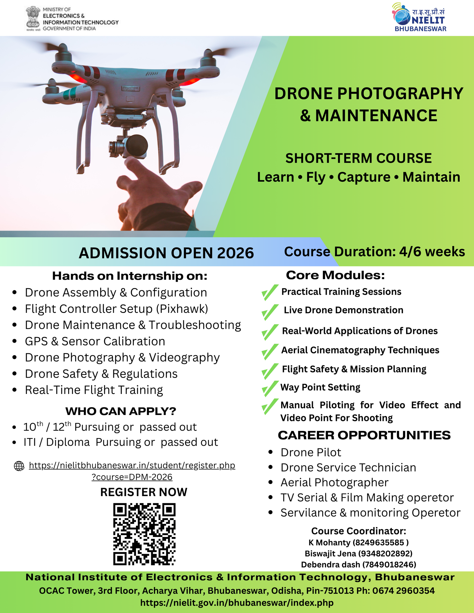 Drone Photography and Maintenance Flyer