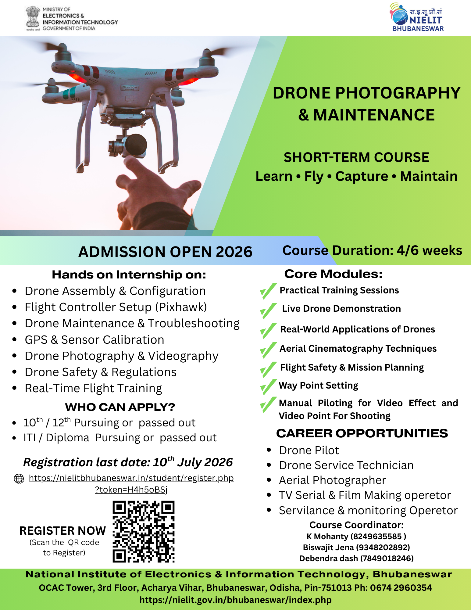 Drone Photography and Maintenance Flyer