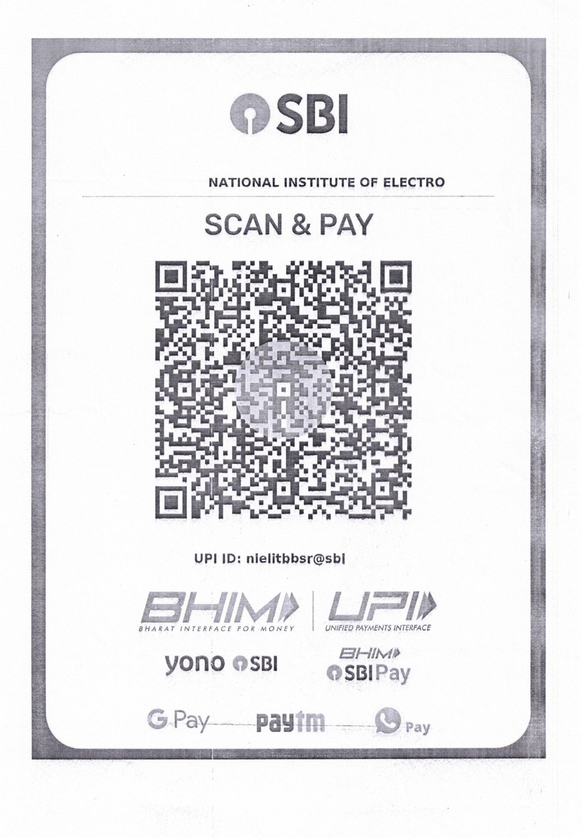 Payment QR Code